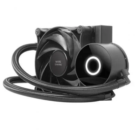 Mars Gaming ML-PRO120 Refrigeración Líquida AIO Profesional 220W TDP Negro